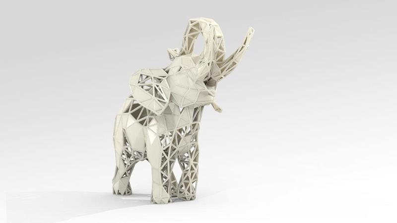 Elephant Lattice STL