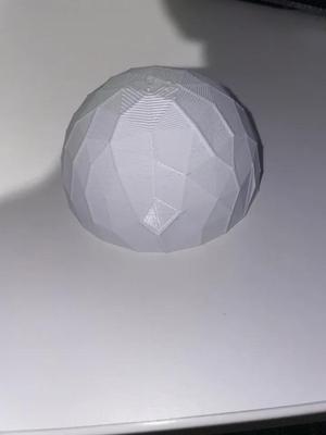 Low Polygon semisphere