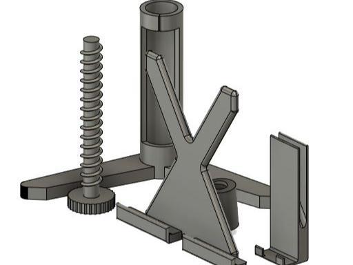 Adjustable Tablet Stand (Monitor like)