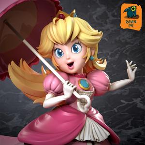 Princess Peach from super Mario Ready to print