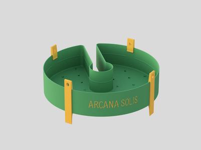 Round Irrigation Spreader / Drip Tray, many sizes