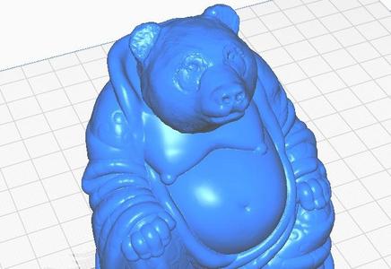 Panda Bear Buddha (Animal Collection)