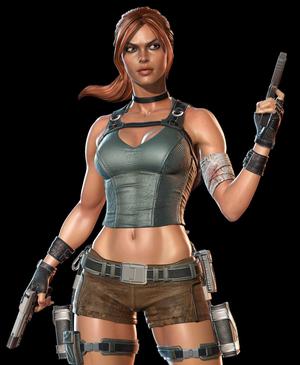 Lara Croft 3D printing model