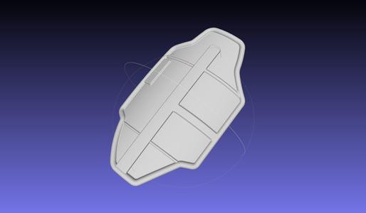 Star Wars Mandalorian Beskar Armor Right Leg