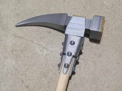 War Hammer Walking Stick