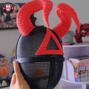 Squid Game Soldier Evil Mask – Squidgame Cosplay Props
