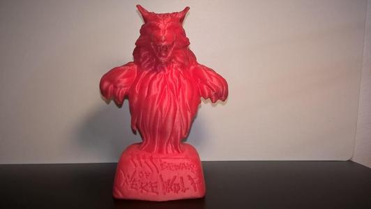 Werewolf bust