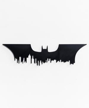 Batman and Gotham City Skyline – DC Wall Art