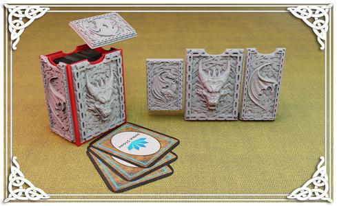 Dragon card holder