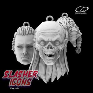 Horror Keychain  – Special  Edition Slasher Icons  print 3D