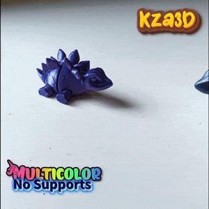 ARTICULATED BABY STEGOSAURUS – NO SUPPORTS – 3MF