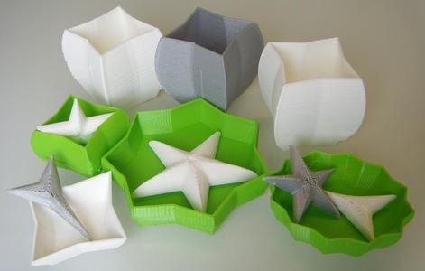 Customizable starry, curvy, bowl, cup or vase