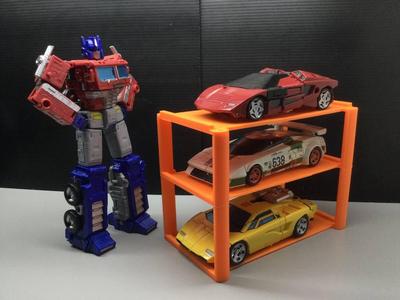 Transformers stackable car rack