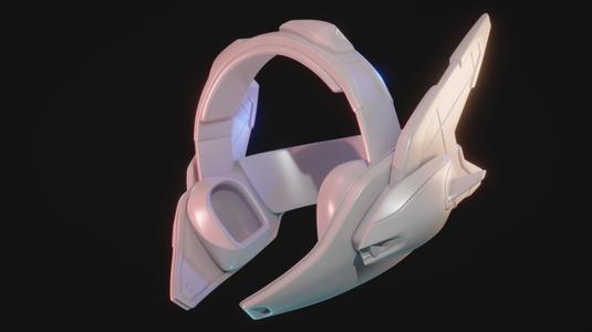 Overwatch 2 – Juno Headset Helmet – Cosplay 3D Print Prop