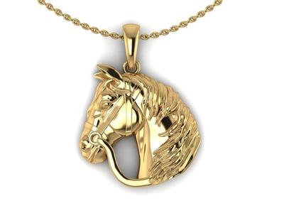 horse pandant print