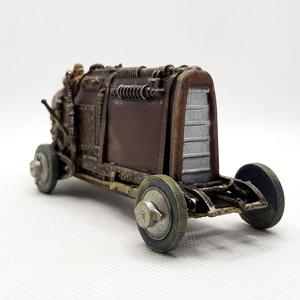 Steampunk roadster.