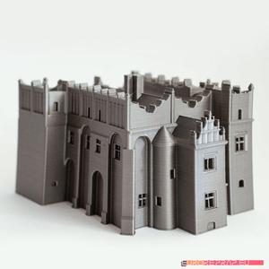 Medieval-renaissance castle – no supports needed