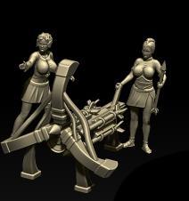 Amazon Army of Fate- Warmachine