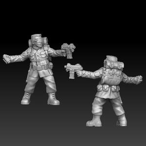 soldier throw grenade
