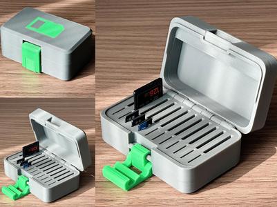 SD card storage box