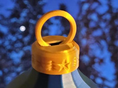 Universal bauble ornament hanger