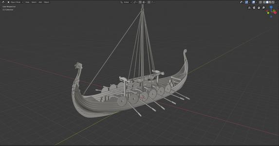 Drakkar realistic