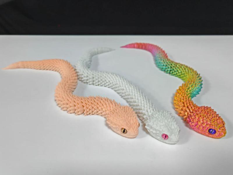 Year of the Snake internet sensation snake—Viper with gouged-out eyes version (6mm eyes)