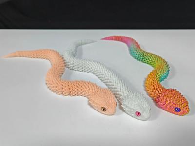 Year of the Snake internet sensation snake—Viper with gouged-out eyes version (6mm eyes)