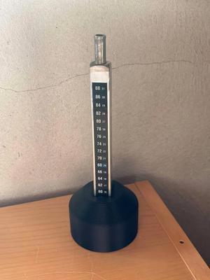 Thrumeter Stand - Thermometer for flowing fluid   