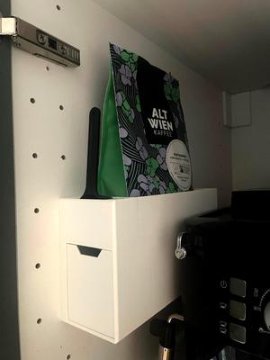 Shelf with Drawer for IKEA Metod