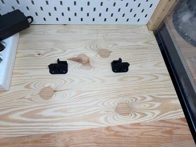 Prusa printer mount. Mocowanie drukarki Prusa.   