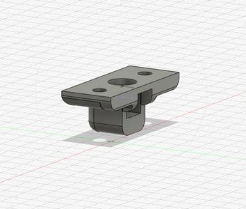 Duckie's NRFl201 panel mount bracket   