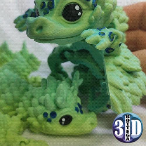 Hanè, Tiny Wyvern Articulated, Flexy, Toy