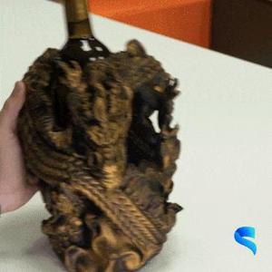 Chinese Dragon Wine Holder