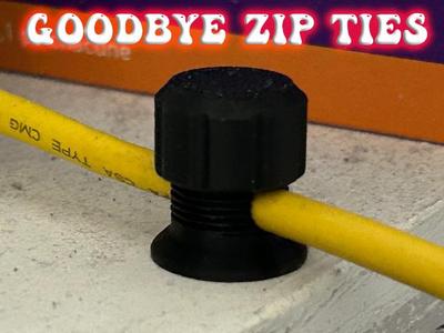 Reusable Cable Management Mounts – only 3.8Grams!