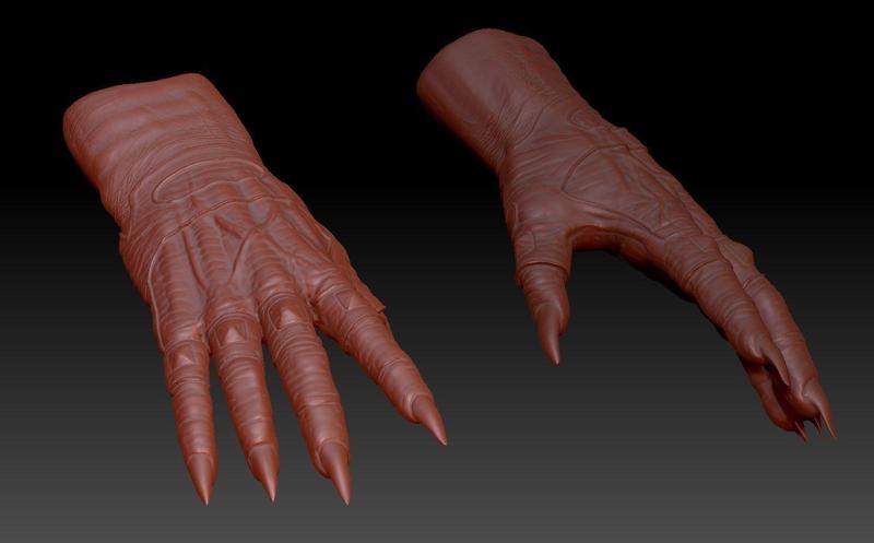 Predator inspired hands
