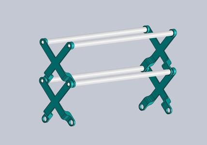 Pergo 1/2″ PVC Exapandable Shoe Rack