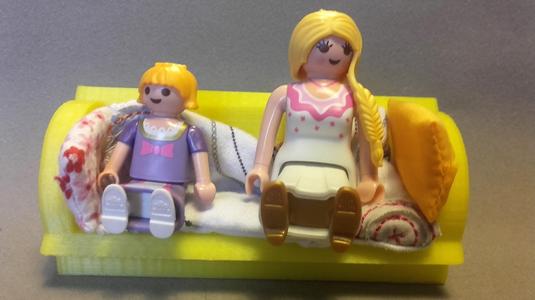 Sofa for playmobil