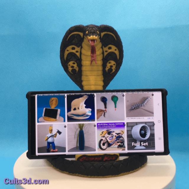 Cobra Kai phone holder
