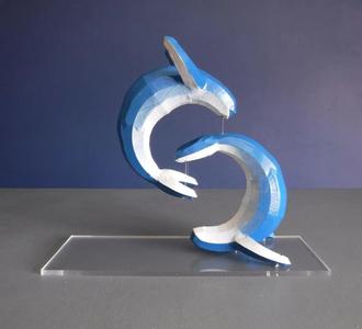 Balanced Whales (Low Poly)