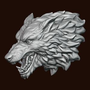 Wolf head