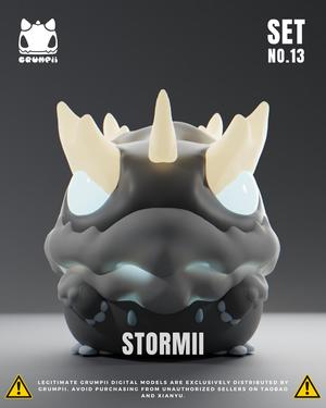Grumpii 3D Printable Art Toy – Chubbii Series – Set 13