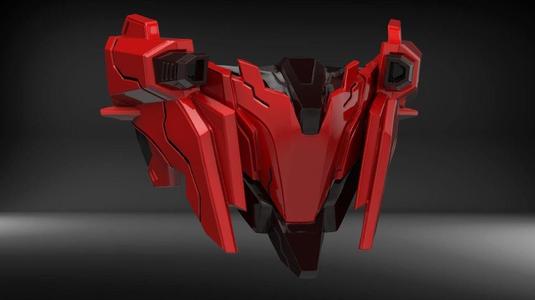 Red Comet Mask
