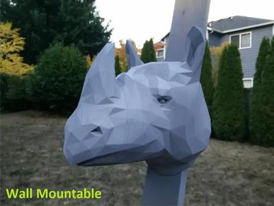 Low-Poly Rhino
