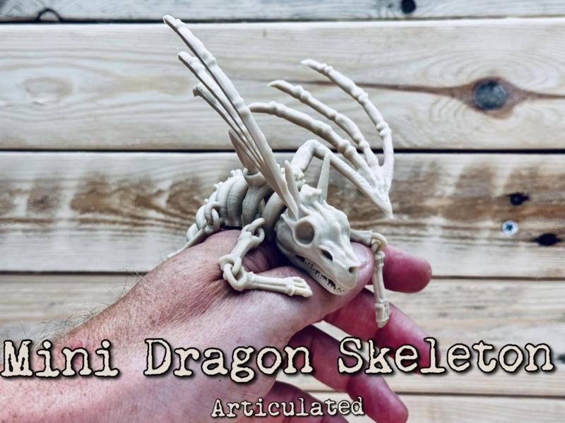 Mini Dragon Skeleton