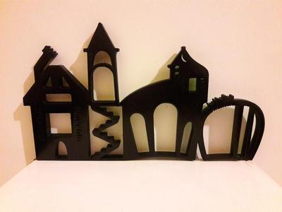 Halloween City – Wall Picture