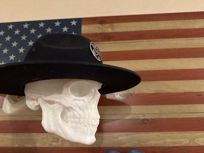 Skull Hat Stand (.4 Nozzle)