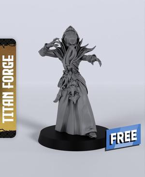 F Mindflayer A – With Free Dragon  – 5e DnD Inspired for RPG and Wargamers