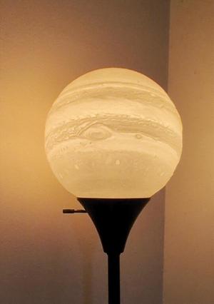 Jupiter Lithophane (A1 mini, 87% scale) – remix