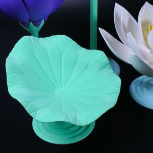 Lotus leaf tray